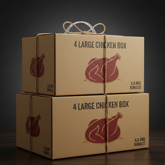 The Bank Farm Black Label 4 Large Chicken Box